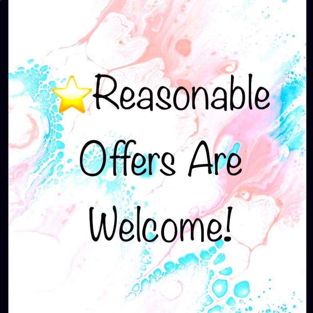 Offers are welcome!